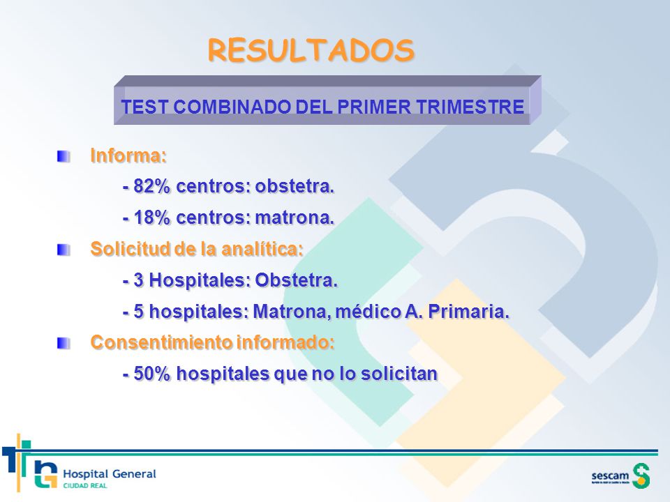 CRIBADO DE CROMOSOMOPATIAS Dr. L pez de la Manzanara. ppt descargar